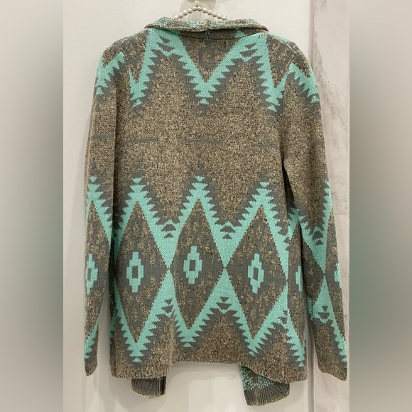 🔴E2 CLOTHING OPEN FRONT SWEATER CARDIGAN🔴 - Picture 2 of 8